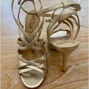 Sam Edelman gold sandals size 8